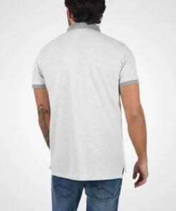Solid PANOS - Polo - Light Grey Melange -Promos Solid Magasin 74137bf9e63b44bf96142bf394790726