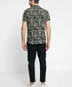 Solid TRUC CROPPED - Pantalon Classique - Black -Promos Solid Magasin 74406b1a92624f40a5dcc8dac3af1f03