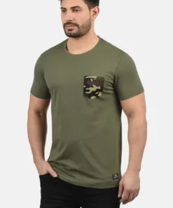 Solid SDCALVIN - T-shirt Imprimé - Dusty Olive