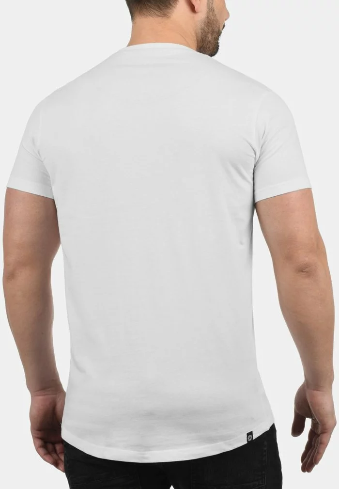 Solid SDCALVIN - T-shirt Imprimé - White/grey 2 Solid SDCALVIN - T-shirt Imprimé - White/grey – Image 2