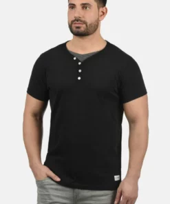 Solid DORIAN - T-shirt Basique - Black