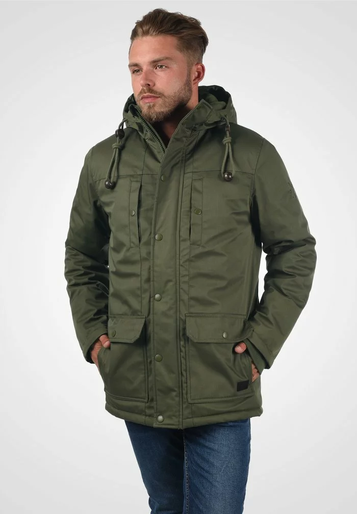 Solid SDFRANCO - Parka - Ivy Green 1 Solid SDFRANCO - Parka - Ivy Green