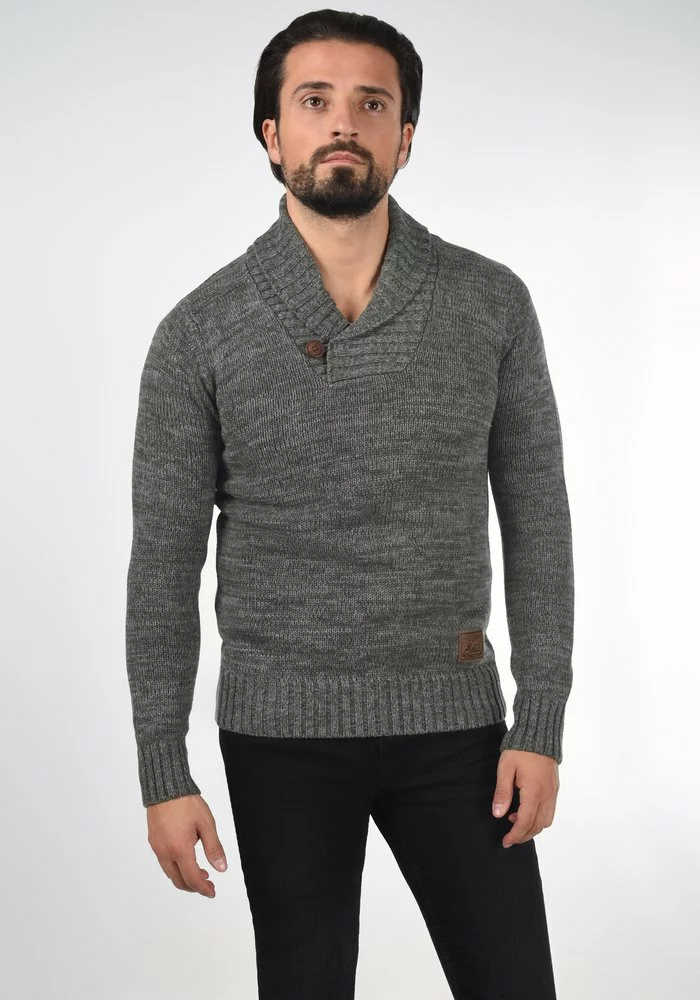 Solid SDPHIL - Pullover - Dark Grey 1 Solid SDPHIL - Pullover - Dark Grey