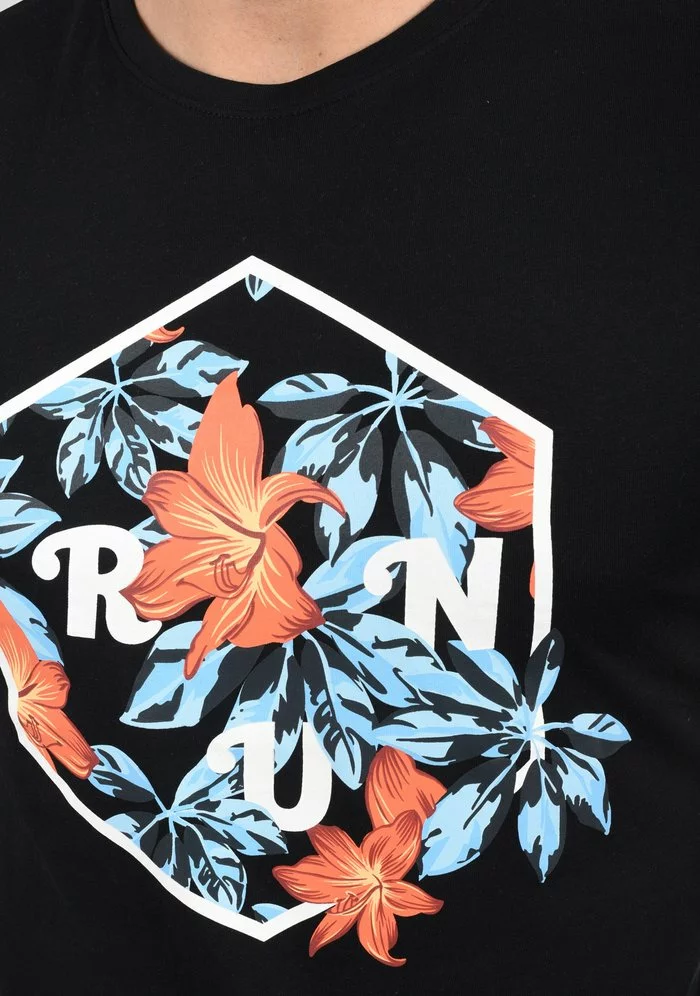 Solid SDTEE - T-shirt Imprimé - Black 4 Solid SDTEE - T-shirt Imprimé - Black – Image 4