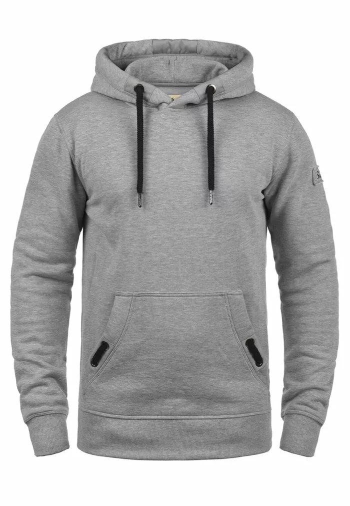 Solid SDTRIP - Sweat à Capuche - Grey Melange 3 Solid SDTRIP - Sweat à Capuche - Grey Melange – Image 3