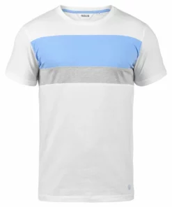 Solid SDSASCHA - T-shirt Imprimé - White -Promos Solid Magasin 79aca5c81d6e4104b239723bcc33d707