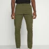 Solid TRUC CARGO FIRM WAIST - Pantalon Cargo - Ivy Green