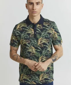 Solid BRUCE - Polo - Insignia Blue