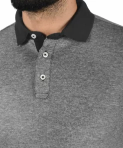 Solid SDPANTOS - Polo - Black Melange -Promos Solid Magasin 7bf2ab1eb9b6436f932a19f2cda0bd39