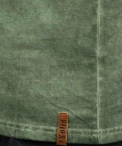 Solid SDTIMUR - T-shirt à Manches Longues - Olive -Promos Solid Magasin 7d755de9c7ed409fbf41a561e11c1789