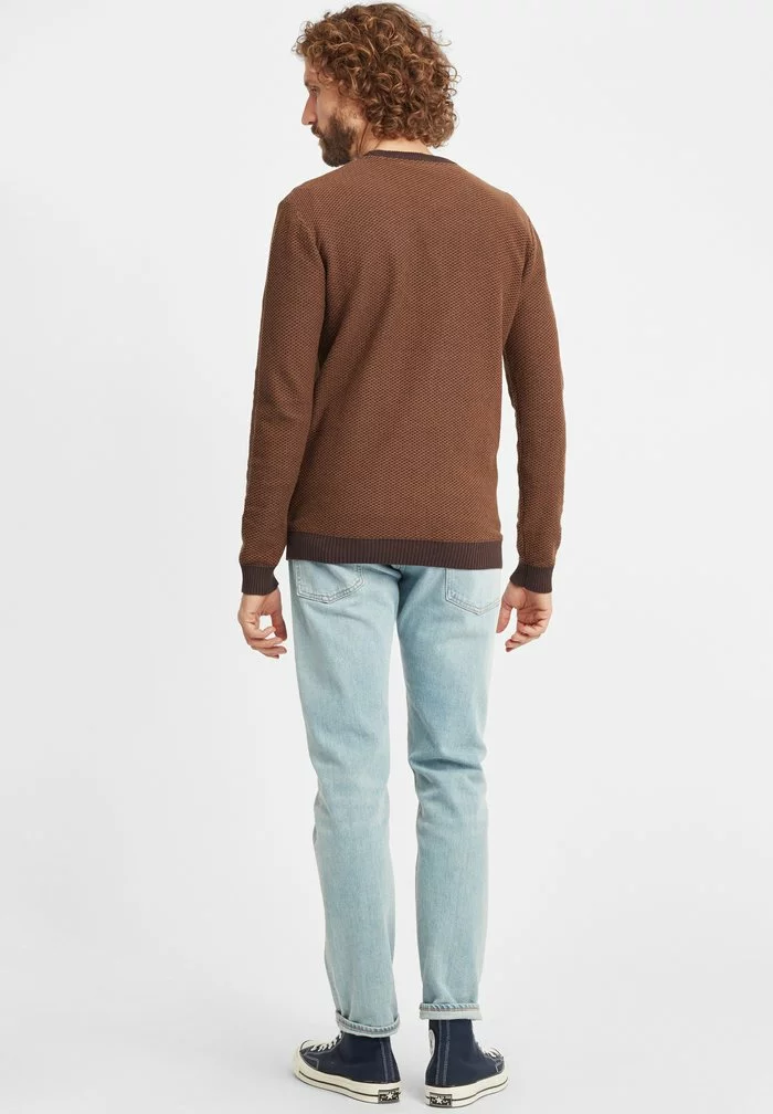 Solid SDDUMON - Pullover - Coffee Bean 3 Solid SDDUMON - Pullover - Coffee Bean – Image 3