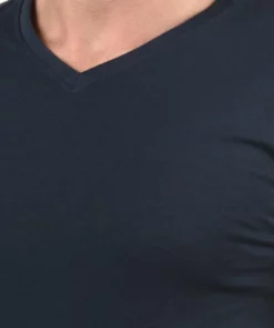 Solid SDBASIL - T-shirt à Manches Longues - Dark Blue -Promos Solid Magasin 7e70b2b57e1a4905b7695d4abf2415a7