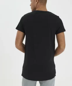 Solid SDLONGO - T-shirt Basique - Black -Promos Solid Magasin 7ecb57a88b9a47bb822d528f307dd034