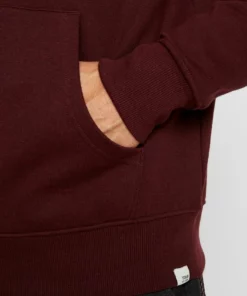 Solid SDSWEAT - Sweat à Capuche Zippé - Wine -Promos Solid Magasin 7f63ea834b2e48d0aab874761cd527ec