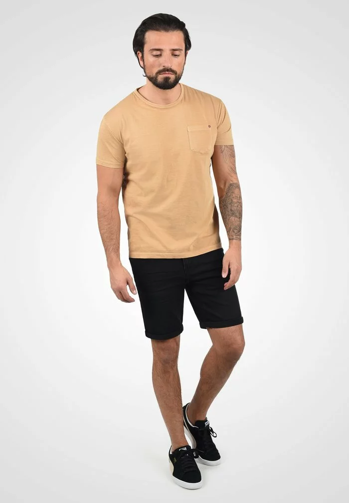 Solid SDREGULAR - Short En Jean - Black Dnm 2 Solid SDREGULAR - Short En Jean - Black Dnm – Image 2