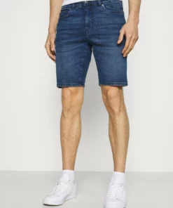 Solid SDRYDER - Short En Jean - Middle Blue Denim