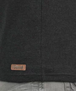 Solid SDTOKATO - T-shirt à Manches Longues - Dark Grey Melange -Promos Solid Magasin 7fd8bc7a7f5540639f2b2d71d19f6f59