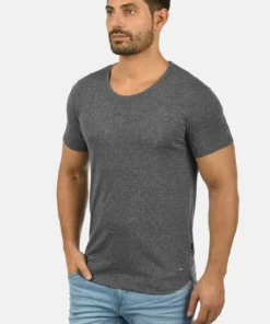 Solid SDTHIAS - T-shirt Basique - Black