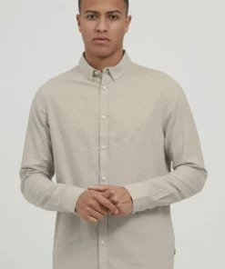 Solid SDVALI SHIRT 21106066 - Chemise - Oatmeal