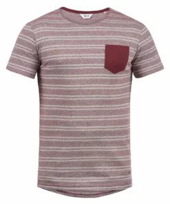 Solid SDFIDEL - T-shirt Imprimé - Bordeaux -Promos Solid Magasin 8125650a3acb4c5fa6f13cb768f55967