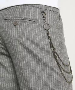 Solid SDBARRO ZIPPER STRIPE - Pantalon Classique - Dark Grey 11 Solid SDBARRO ZIPPER STRIPE - Pantalon Classique - Dark Grey -Promos Solid Magasin 81f84edb36aa4b02bec75145a2a1cdf0