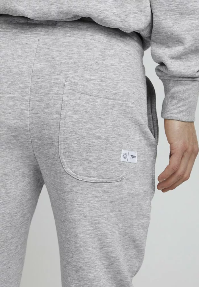 Solid SDROUVEN - Pantalon De Survêtement - Light Grey Melange 5 Solid SDROUVEN - Pantalon De Survêtement - Light Grey Melange – Image 5