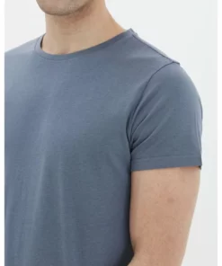 Solid SDPEKO - T-shirt Basique - China Blue 9 Solid SDPEKO - T-shirt Basique - China Blue -Promos Solid Magasin 8279cb2a241a466485eda7e2665f27db