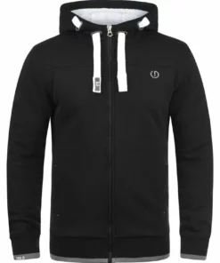 Solid SDBENJAMINZIP - Sweat à Capuche Zippé - Black Pil -Promos Solid Magasin 82d00670ac2b471da90cdc12ea0fd779