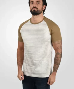 Solid SDSTEN - T-shirt Imprimé - Ermine