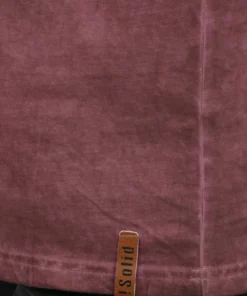 Solid SDTIHN - T-shirt Basique - Wine Red -Promos Solid Magasin 83f43e43edca4e24b154d5a1dbd93724
