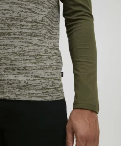 Solid SDMEVAN - T-shirt à Manches Longues - Ivy Green -Promos Solid Magasin 8431a1648ec1490bba2c2825ec920688