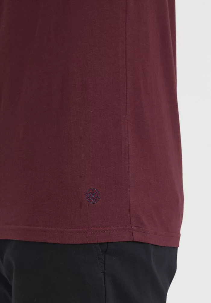 Solid SDSASCHA - T-shirt Imprimé - Wine Red 6 Solid SDSASCHA - T-shirt Imprimé - Wine Red – Image 6