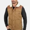Solid SDFERDI - Veste Sans Manches - Brown