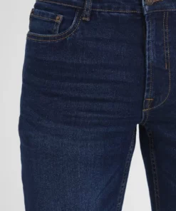 Solid SDMOYAT - Short En Jean - Dark Blue Denim -Promos Solid Magasin 85bbdab9ac384deebae13551a555edf8