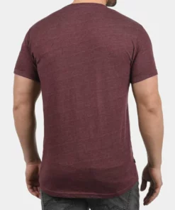 Solid SDBOB - T-shirt Basique - Wine Red M