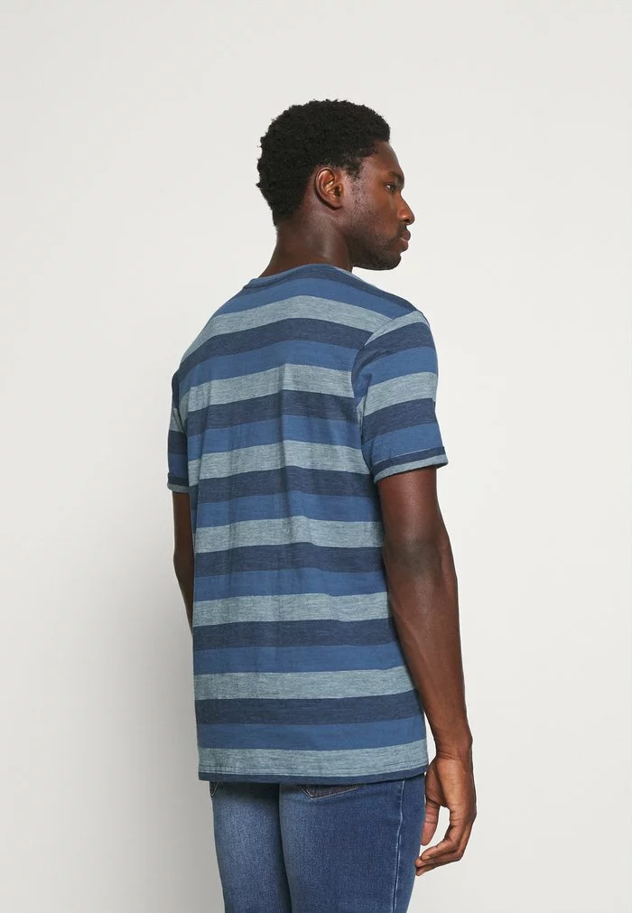 Solid SPIRIT TEE - T-shirt Imprimé - Ensign Blue 3 Solid SPIRIT TEE - T-shirt Imprimé - Ensign Blue – Image 3