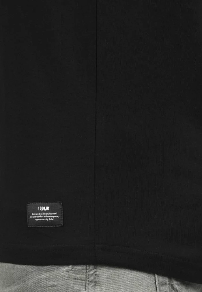 Solid SDCALVIN - T-shirt Imprimé - Black Grey 3 Solid SDCALVIN - T-shirt Imprimé - Black Grey – Image 3