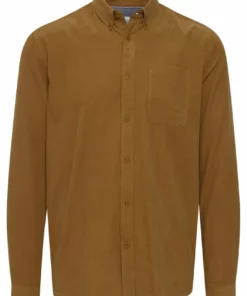 Solid SDJUAN LS CORDUROY 21104208 - Chemise - Roasted Pecan -Promos Solid Magasin 893740a0711048ca80dba059e5c57a1b