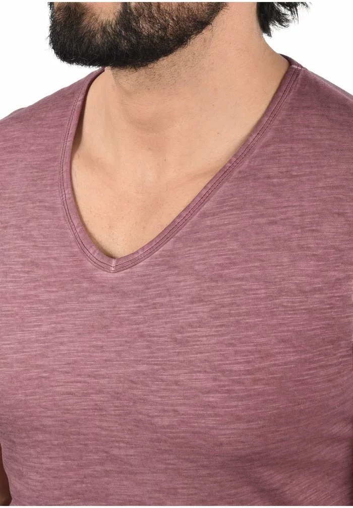 Solid CONLEY - T-shirt Imprimé - Wine Red 4 Solid CONLEY - T-shirt Imprimé - Wine Red – Image 4