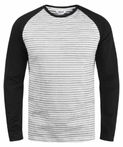 Solid SDSTEPAN - T-shirt à Manches Longues - Black -Promos Solid Magasin 8a55dc262e034163860371e82e66c071