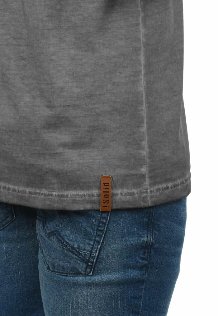 Solid SDTINO - T-shirt Basique - Dark Grey 5 Solid SDTINO - T-shirt Basique - Dark Grey – Image 5
