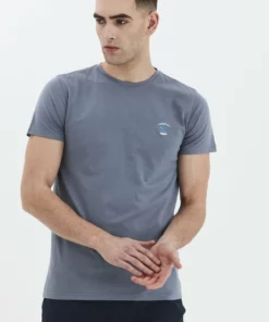 Solid SDTHORGE - T-shirt Basique - China Blue