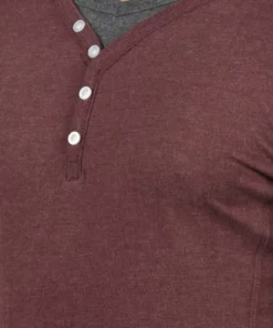 Solid SDDORIANO - T-shirt à Manches Longues - Dark Red -Promos Solid Magasin 8b8c18927ed64a268b7d626d1fa843e0