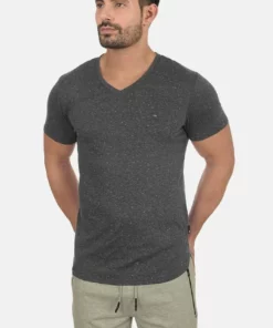 Solid SDTEDROS - T-shirt Basique - Black