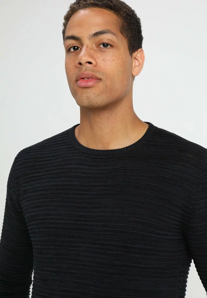 Solid SDSTRUAN - Pullover - Navy Melange 4 Solid SDSTRUAN - Pullover - Navy Melange – Image 4