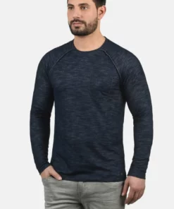Solid SDDON - Sweatshirt - Blue