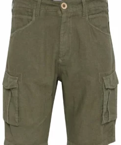 Solid SDPOVL CARGO LINEN - Short - Ivy Green -Promos Solid Magasin 8c3a9c556c11435bb89766ac57bf258c