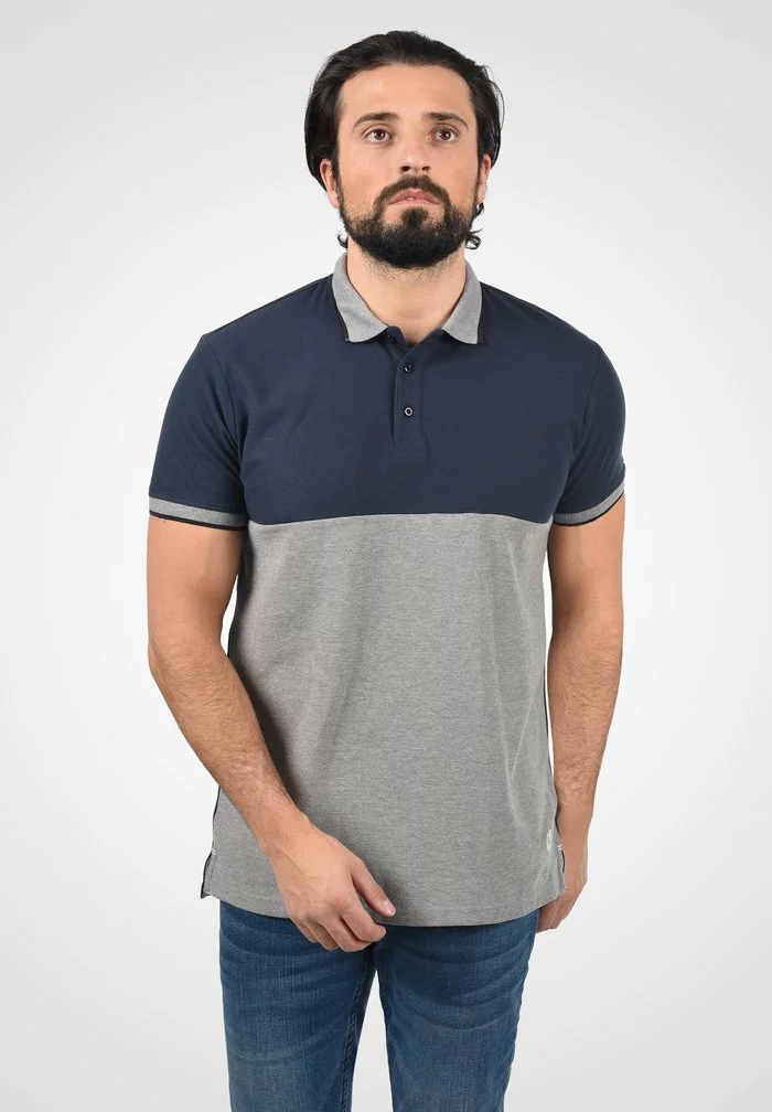 Solid SDCORBIN - Polo - Faded Blue 1 Solid SDCORBIN - Polo - Faded Blue
