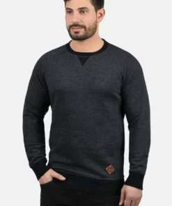 Solid SDVITUNECK - Pullover - Dark Blue