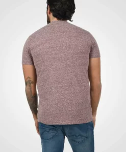 Solid SDALARUS - T-shirt Imprimé - Wine Red Melange -Promos Solid Magasin 8f412c480d794c559cff2b16ae03a417